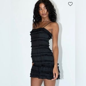 MOLINA MINI DRESS BLACK